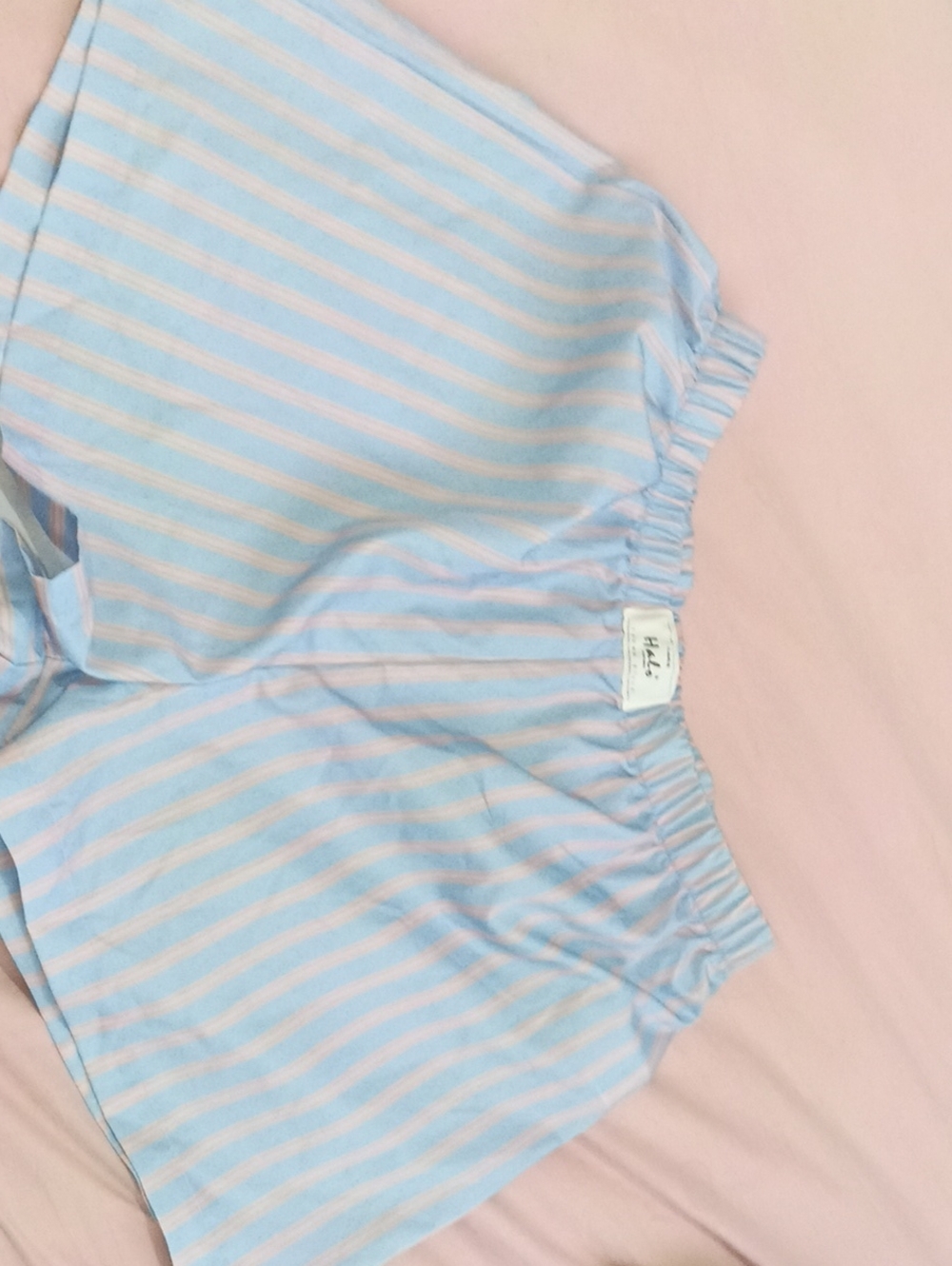 H&M Blue and White Striped Kids Shorts